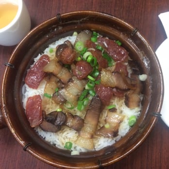 Clay Pot Cafe - Chinese Sausage & Bacon claypot - Cantonese Near Me - Boston, Massachusetts Clay Pot Cafe - Chinese Sausage & Bacon claypot - Cantonese Near Me - Boston, Massachusetts