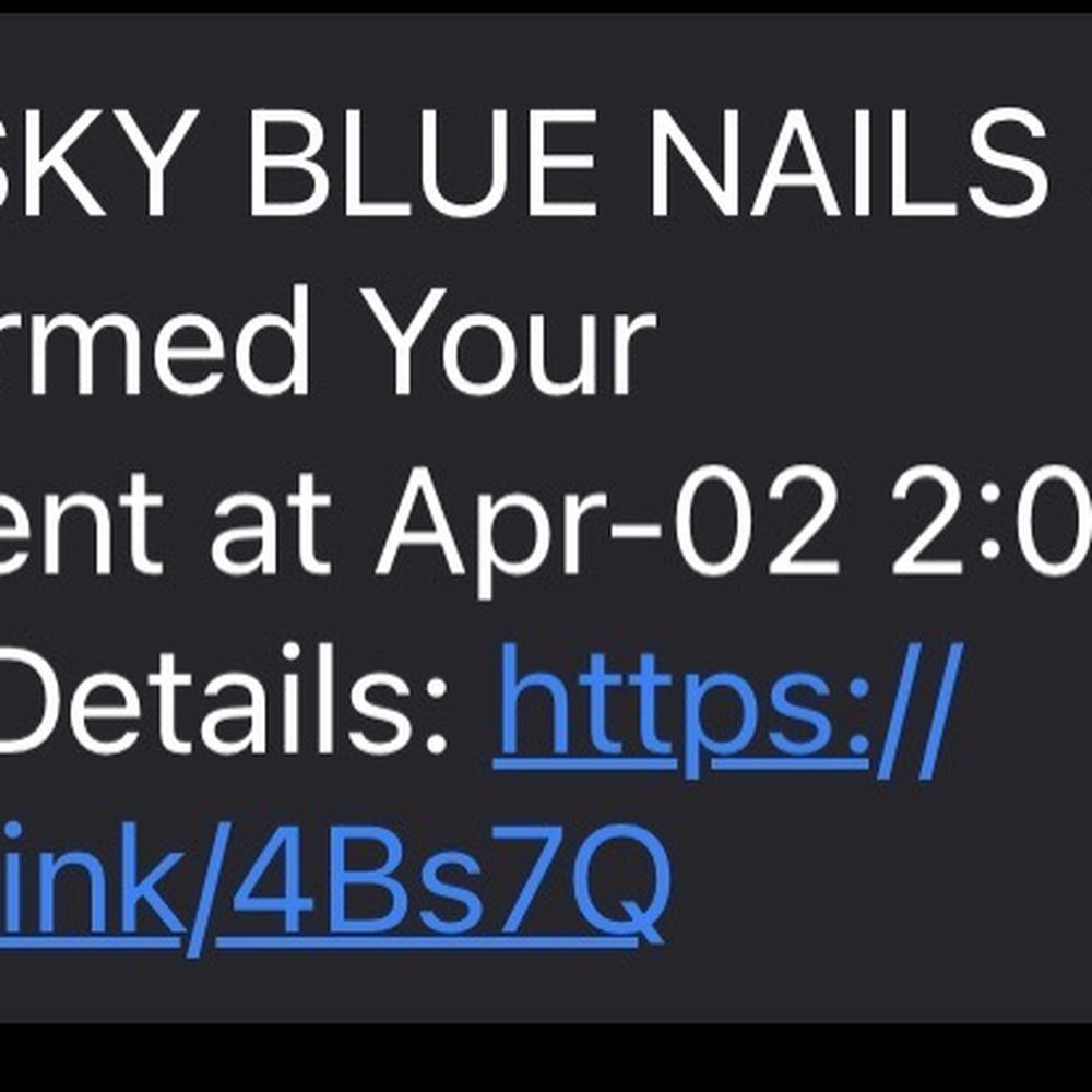 I confirmed my appointment online but this is proof that my appointment was for 2pm and not 2:33pm.
