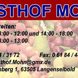 Obsthof Mohn