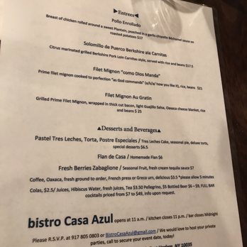 Bistro Casa Azul - Love the choices and very affordable - Mexican Near Me - New York, New York Bistro Casa Azul - Love the choices and very affordable - Mexican Near Me - New York, New York
