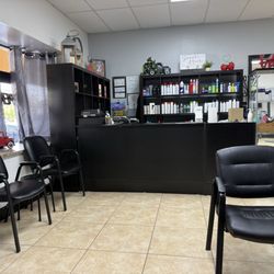 Textures Hair and Beauty - Front entrance and waiting area