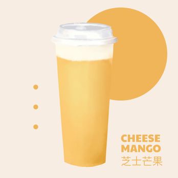 Go Bubble Tea - cheese mango - Bubble Tea Near Me - Port Coquitlam, British Columbia