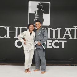 Connect Brazilian Jiu Jitsu - Training with my niece.