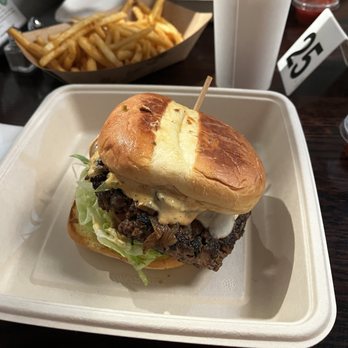 Uptown Burger - Impossible Fusion Burger - Burgers Near Me - Tucson, Arizona