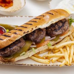 Nuka Cafe - Meatball (Kofte) Sandwich