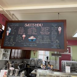 Sweet's - Lots of ice cream options to choose from!