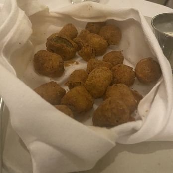 Satterfield's Restaurant - Fried okra basket. Had almost finished eating and realized I needed to take a picture. - Wine Bars Near Me - Birmingham, Alabama Satterfield's Restaurant - Fried okra basket. Had almost finished eating and realized I needed to take a picture. - Wine Bars Near Me - Birmingham, Alabama