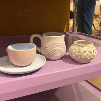 Petroglyph Ceramic Lounge - Our designs - Paint-Your-Own Pottery Near Me - San Jose, California