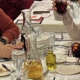 Table and friends.... With Sangria Table and friends.... With Sangria
