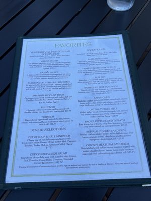 Menu photo 1 The Getaway Cafe Meyers, CA Menu photo 1 The Getaway Cafe Meyers, CA