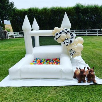 Legendary Events - Cowboy style White Castle toddler jumper - Party Equipment Rentals Near Me