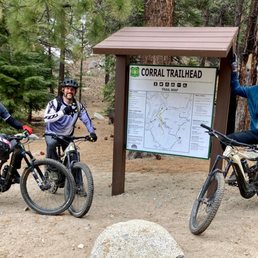 South Lake Tahoe Corral Trail on my Clayton Bikes serviced E Bike !