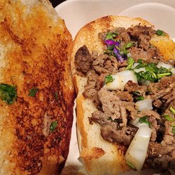 Horhitos Mobile Taqueria - Steak torta