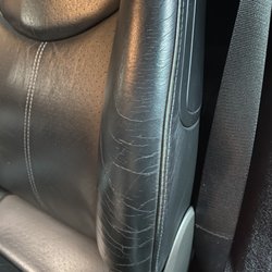 Pioneer Leather Restoration - 2007 Porsche 911: Before