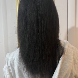 Jo's Hair Care Dominican Salon - This length is what cost $95 looks like.