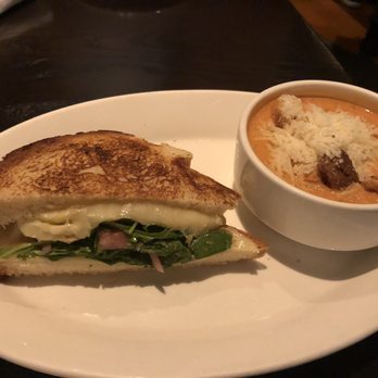 Five Horses Tavern - Grilled cheese and a cup of tomato soup - Beer Bar Near Me - Somerville, Massachusetts