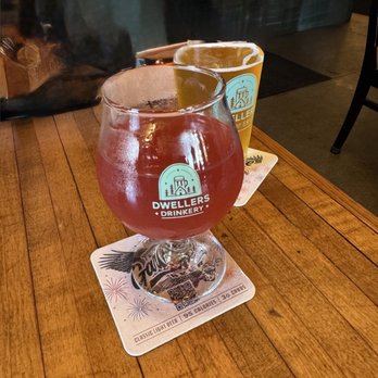 Dwellers Drinkery - Tieton hazy strawberry cider and better than New Zealand IPA - Sports Bars Near Me - Lake Stevens, Washington Dwellers Drinkery - Tieton hazy strawberry cider and better than New Zealand IPA - Sports Bars Near Me - Lake Stevens, Washington
