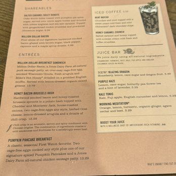 First Watch - Fall Menu - Breakfast & Brunch Near Me - Timonium, Maryland