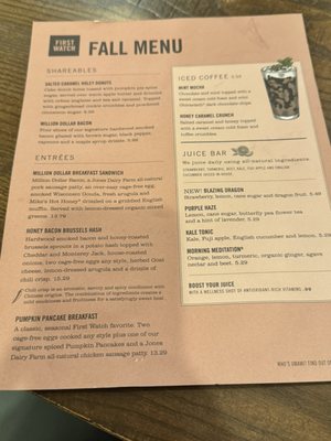 Menu photo 6 First Watch Timonium, MD