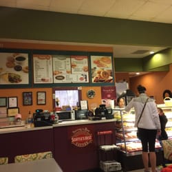 Cafe Green Bean - Counter and display.
