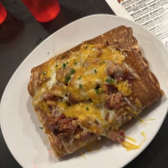 Mom's Kitchen & Bar - Pancake burrito - Comfort Food Near Me - New York, New York