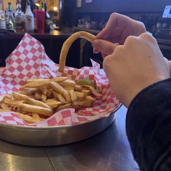 Chuck's Roadhouse Bar And Grill - a basket of fries - Bars Near Me - Aurora, Ontario