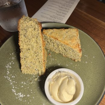 Lucky Restaurant - Corn Bread & Chili Salad - Wine Bars Near Me - Roanoke, Virginia