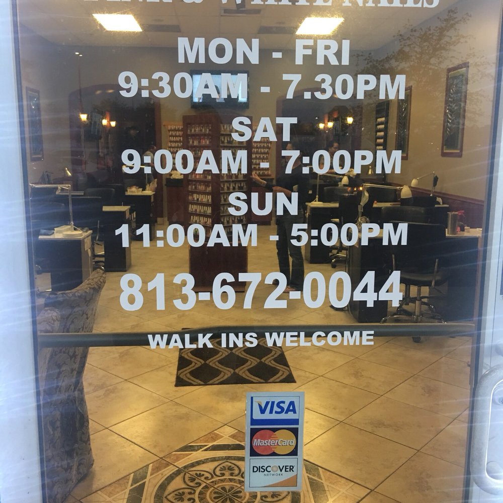 Pink and White Nails - Nail Salons Near Me - Riverview, Florida Pink and White Nails - Nail Salons Near Me - Riverview, Florida