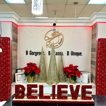 BEN Beauty Salon - XMas deco at #benbeautysalon - Hair Salons Near Me - San Jose, California BEN Beauty Salon - XMas deco at #benbeautysalon - Hair Salons Near Me - San Jose, California