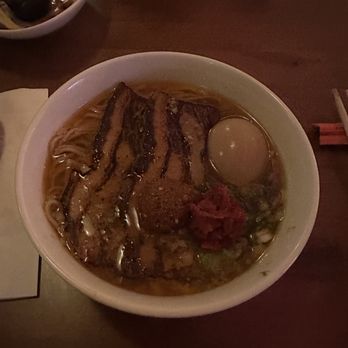 Strange Bird - Tonkostu ramen (made spicy) - Tiki Bars Near Me - Indianapolis, Indiana Strange Bird - Tonkostu ramen (made spicy) - Tiki Bars Near Me - Indianapolis, Indiana
