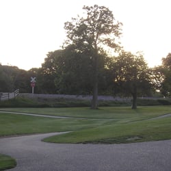 One of the many things that makes our course unique is that we have a train that runs through the course.