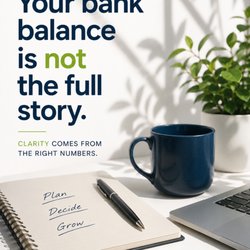 Perlinger Consulting - If your bank balance and financial reports aren't telling the same story, it's time to take a closer look.
Talk to us about your books.