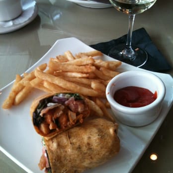 219 Bistro - buffalo chicken wing wrap. - American Near Me - Norfolk, Virginia