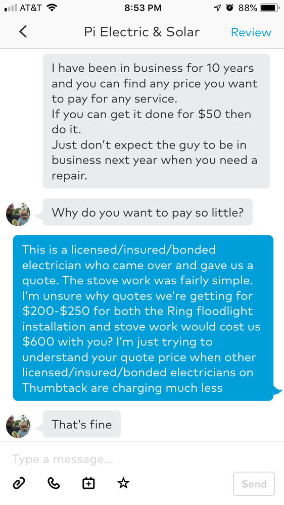 Slide of Pi Electric & Solar