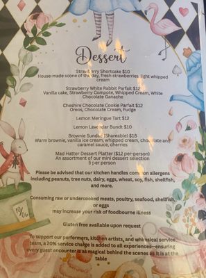 Menu photo 1 Alice's Teapot Cafe Delray Beach, FL