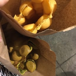Sorry not impressive photo. Was hard to do holding these two bags and my phone at the same time. Dropped my phone :( Sorry not impressive photo. Was hard to do holding these two bags and my phone at the same time. Dropped my phone :(