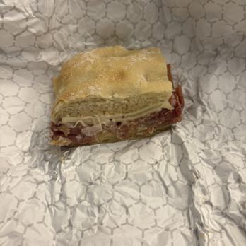 The Cheese Shop - Prosciutto & Provolone, Roasted tomatoes & house dressing on Focaccia! - Cheese Shops Near Me - Williamsburg, Virginia