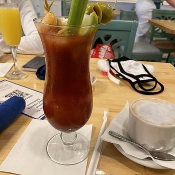Olivia's Cafe - Bloody Mary - terrible!!! - New American Near Me - Lake Buena Vista, Florida Olivia's Cafe - Bloody Mary - terrible!!! - New American Near Me - Lake Buena Vista, Florida