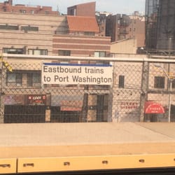 Flushing Main Street - East to Port Washington West to NYC