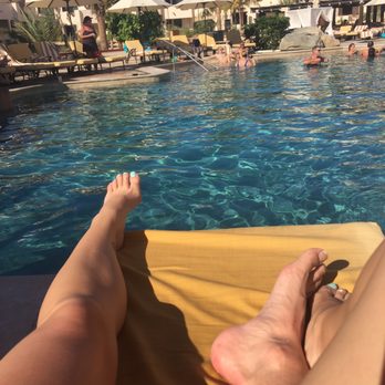 Solmar - Lounging poolside with drinks at the main pool - Resorts Near Me - Cabo San Lucas, BCS