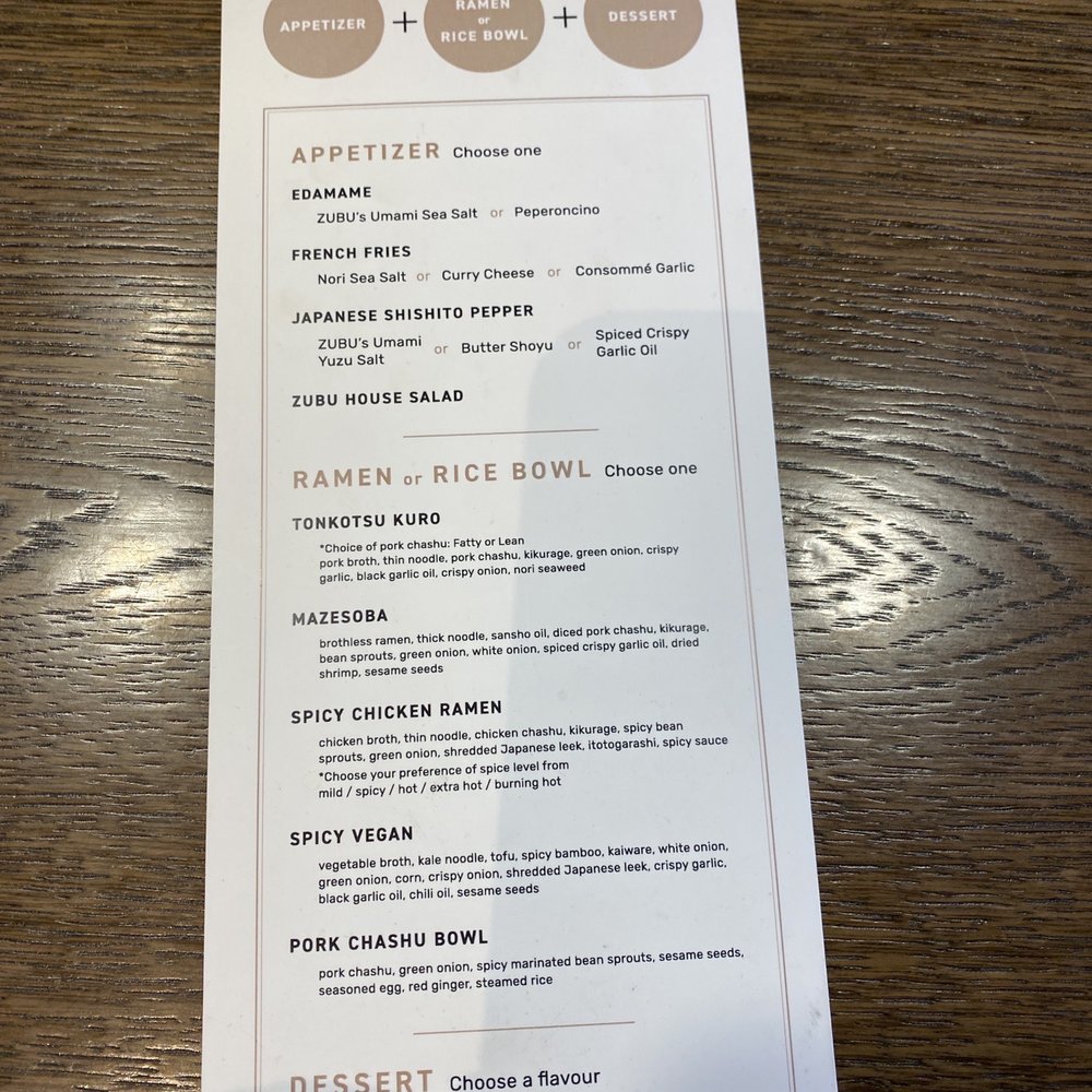 ZUBU - Lunch deal - Ramen Near Me - Burnaby, British Columbia ZUBU - Lunch deal - Ramen Near Me - Burnaby, British Columbia