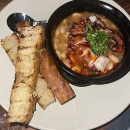 Grilled Octopus Tostada - Gf