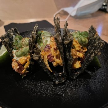 SUSHI-SAN - Tako Taco - crispy with lot of flavour s - Sushi Bars Near Me - Chicago, Illinois SUSHI-SAN - Tako Taco - crispy with lot of flavour s - Sushi Bars Near Me - Chicago, Illinois