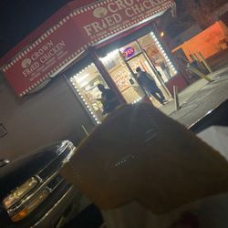Crown Fried Chicken - First stop! Crown Fried Chicken... soo excited to get my hands on a patty 45mins after I landed while waiting for my fried chicken order