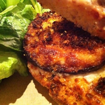 La Tour Cafe - Eggplant Parma openfaced sandwich. - Cafes Near Me - Honolulu, Hawaii