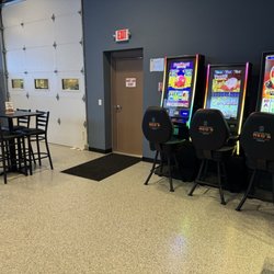 Swing & Sip - Back area games and tables!