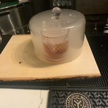 Burnt Barrel Whisky Bar - Smoked old fashioned - Whiskey Bars Near Me - Monroe, Washington