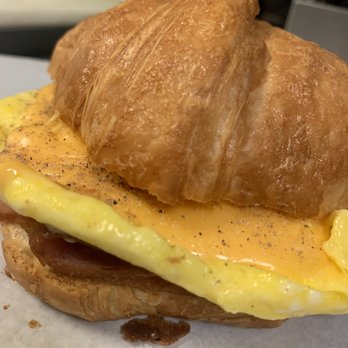 Daily Perks - mini croissant breakfast sandwich! - Coffee & Tea Near Me - Long Beach, California
