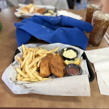 Sergio's Bakery and Cafe - All pictured here was $10 and delicious- fish and chips - Bakeries Near Me - Albuquerque, New Mexico