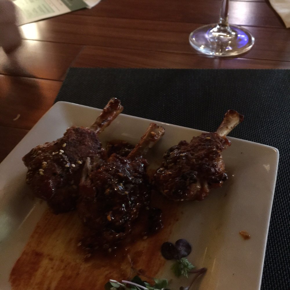 Seasons 52 - Duck "lollipops" (HH portion) - New American Near Me - Columbia, Maryland